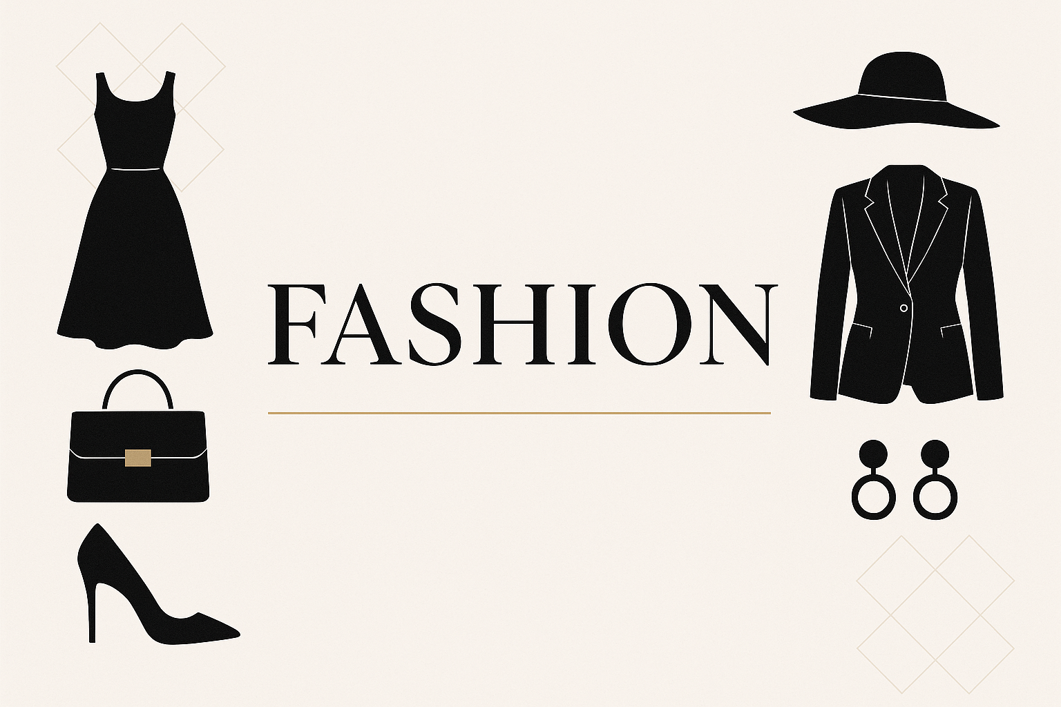 Banner for fashion store