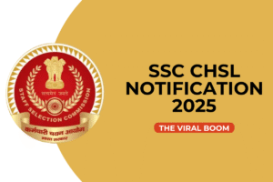 SSC CHSL Notification 2025